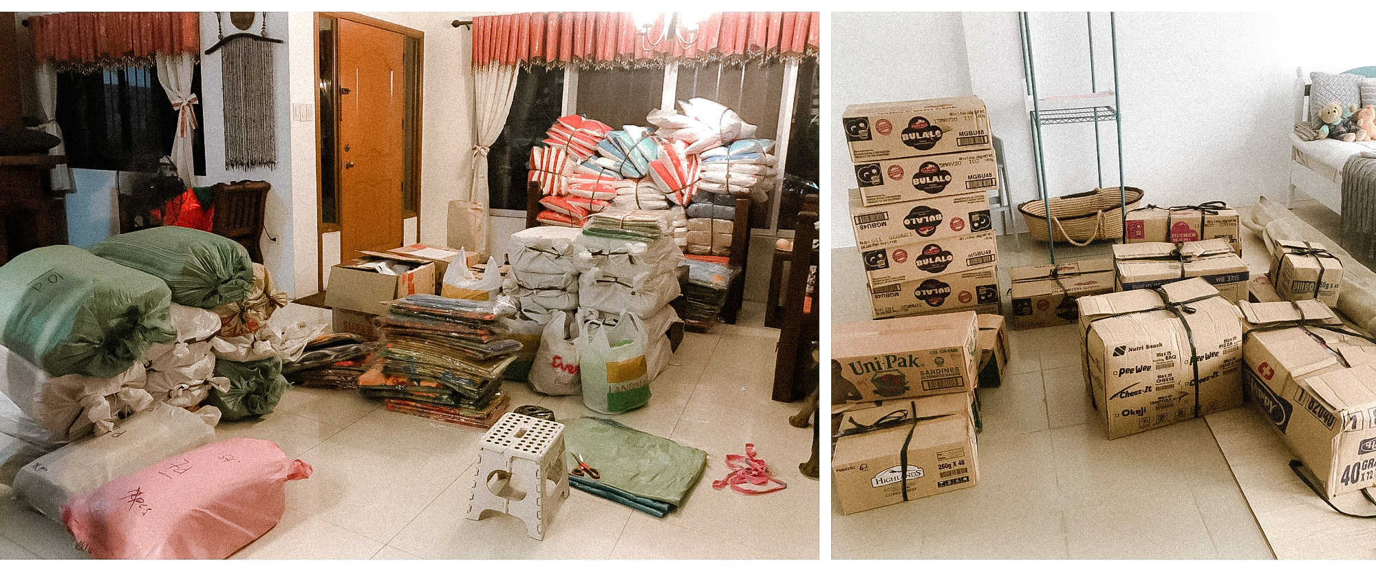Lots of donations for Taal evacuees